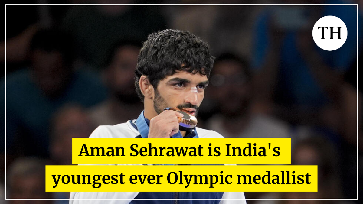 Watch: Aman Sehrawat becomes India’s youngest-ever Olympic medallist